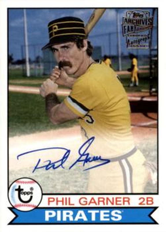 Phil Garner 2018 Topps Archives #FFA-PG Fan Favorites Autographs RAW