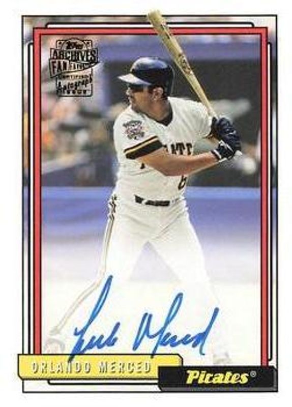 2018 Topps Archives #FFA-OM Fan Favorites Autographs