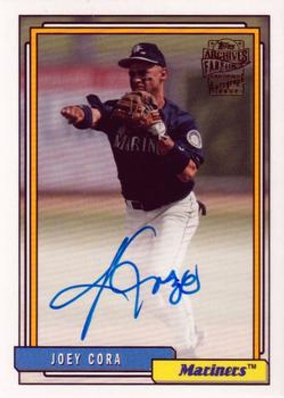 2018 Topps Archives #FFA-JCO Fan Favorites Autographs