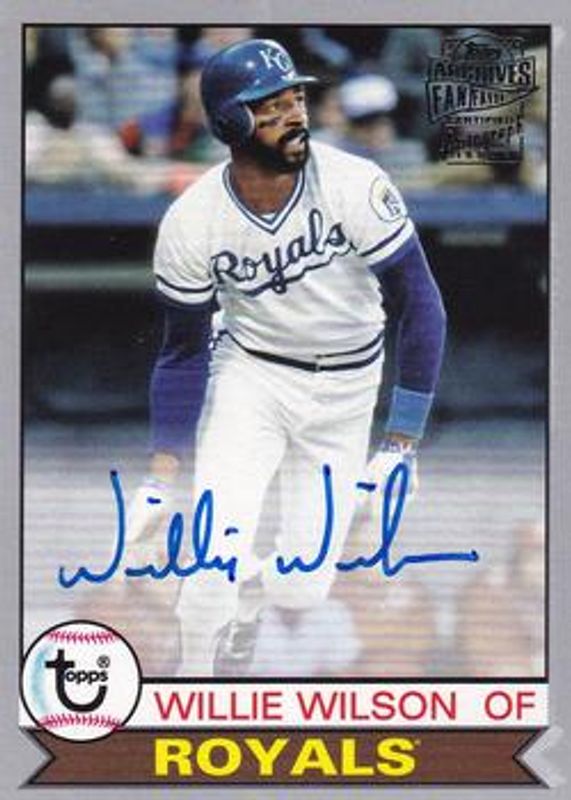 2018 Topps Archives #FFA-WW Fan Favorites Autographs - Silver /99