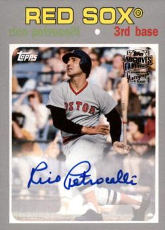 2018 Topps Archives #FFA-RP Fan Favorites Autographs - Silver /99