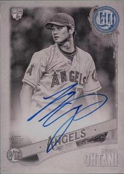 Shohei Ohtani 2018 Topps Gypsy Queen #GQA-SO Autographs - Black