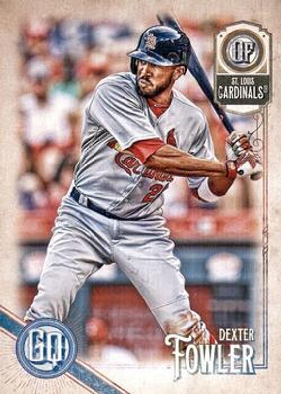 Dexter Fowler 2018 Topps Gypsy Queen #261 Base RAW