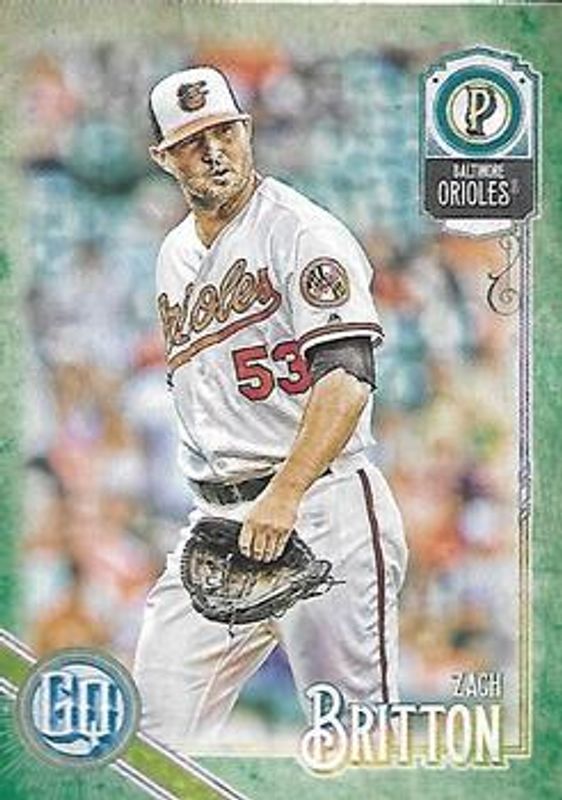 2018 Topps Gypsy Queen #183 Green