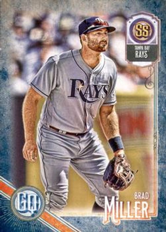 Brad Miller (MLB) 2018 Topps Gypsy Queen #44 Indigo /250 RAW