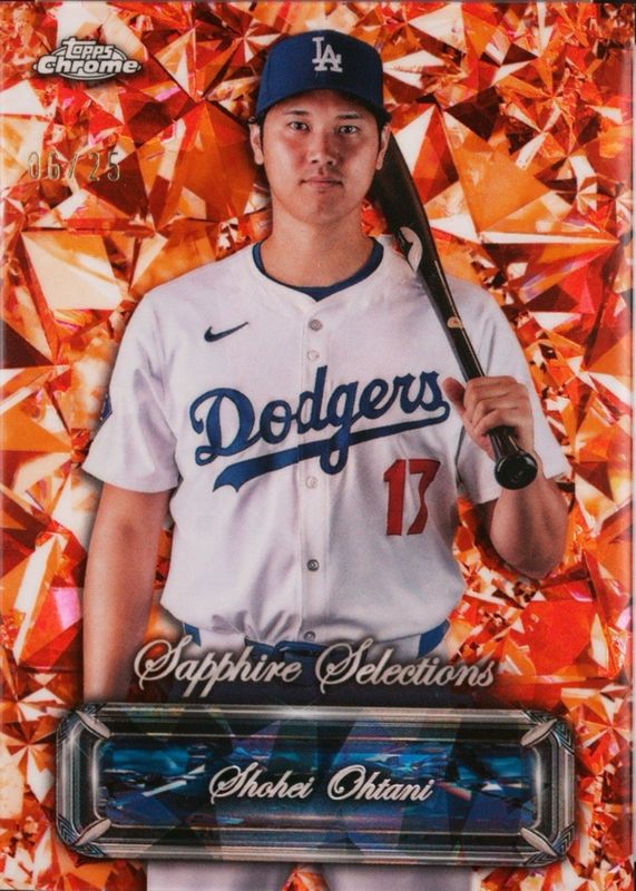 Shohei Ohtani 2024 Topps Chrome Sapphire Edition #SS-12 Sapphire