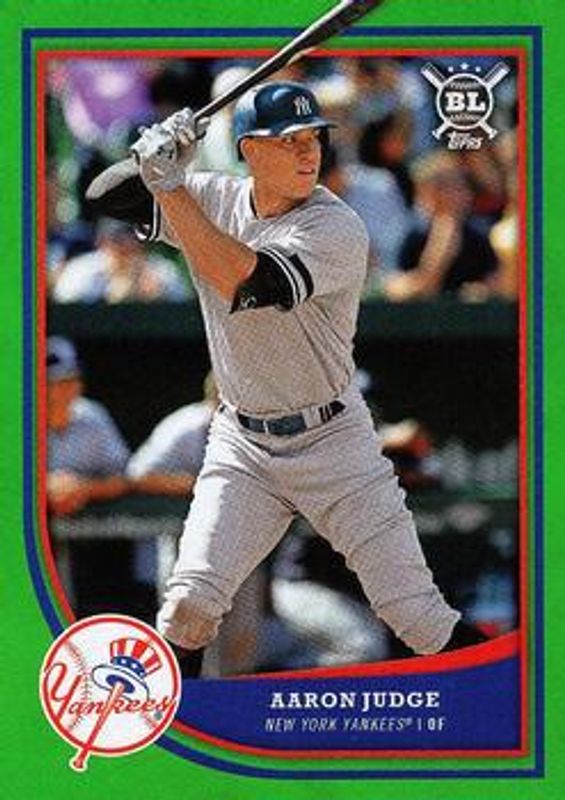 Aaron Judge 2018 Topps Big League #B4 Box Cut Outs RAW