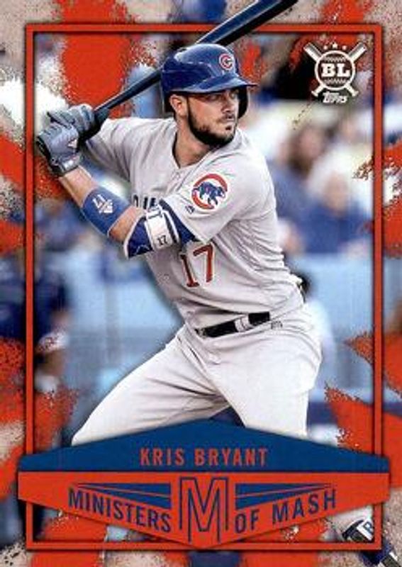 Kris Bryant 2018 Topps Big League #MI-9 Ministers of Mash RAW