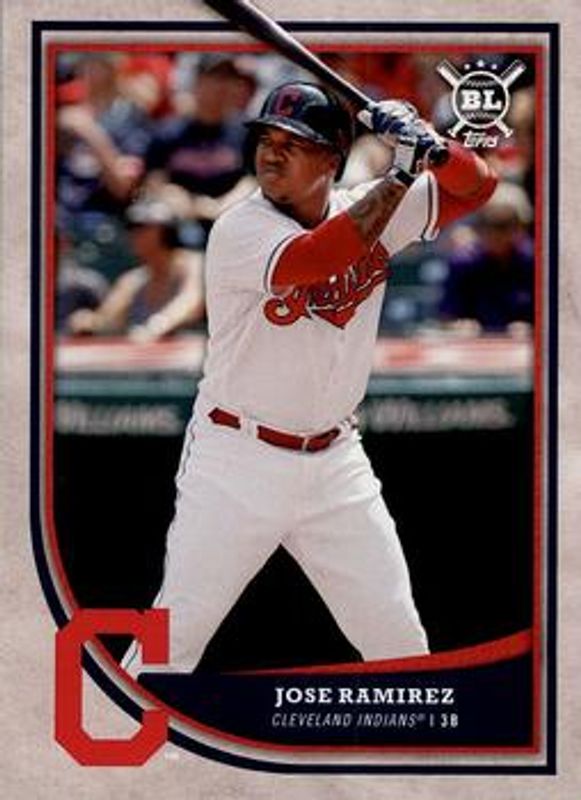 Jose Ramirez 2018 Topps Big League #85 Base RAW