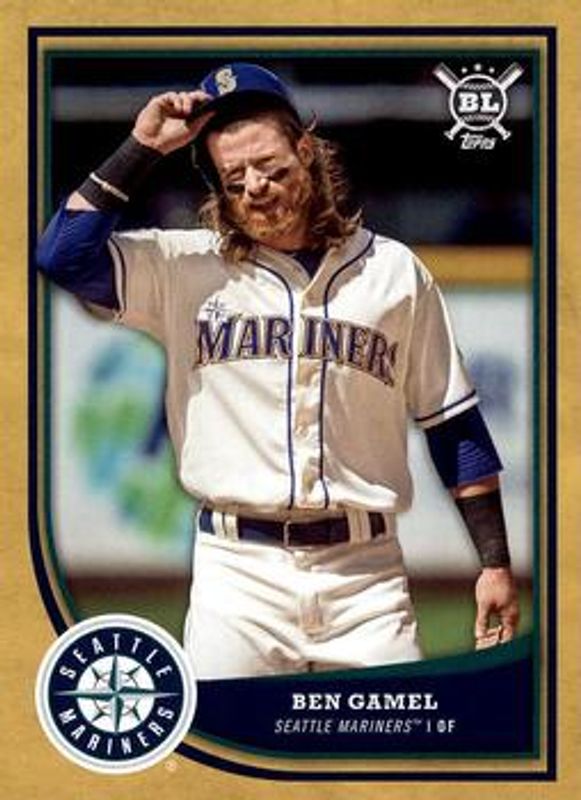 Ben Gamel 2018 Topps Big League #237 Gold RAW
