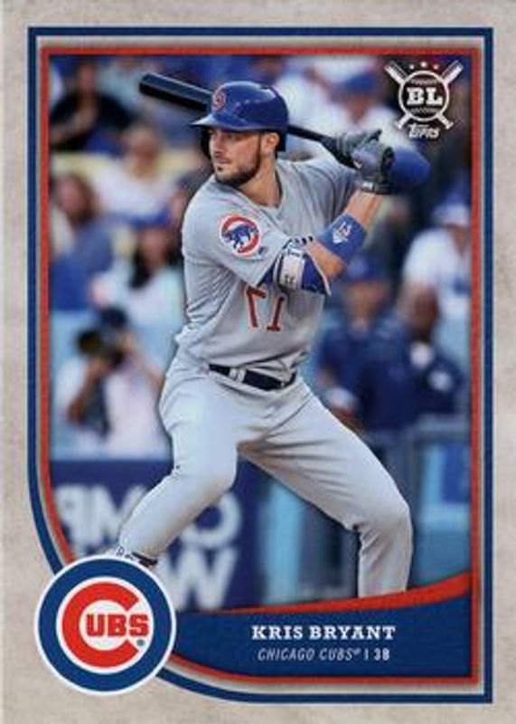 Kris Bryant 2018 Topps Big League #300c Base RAW
