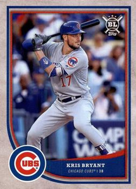 Kris Bryant 2018 Topps Big League #300 Base RAW