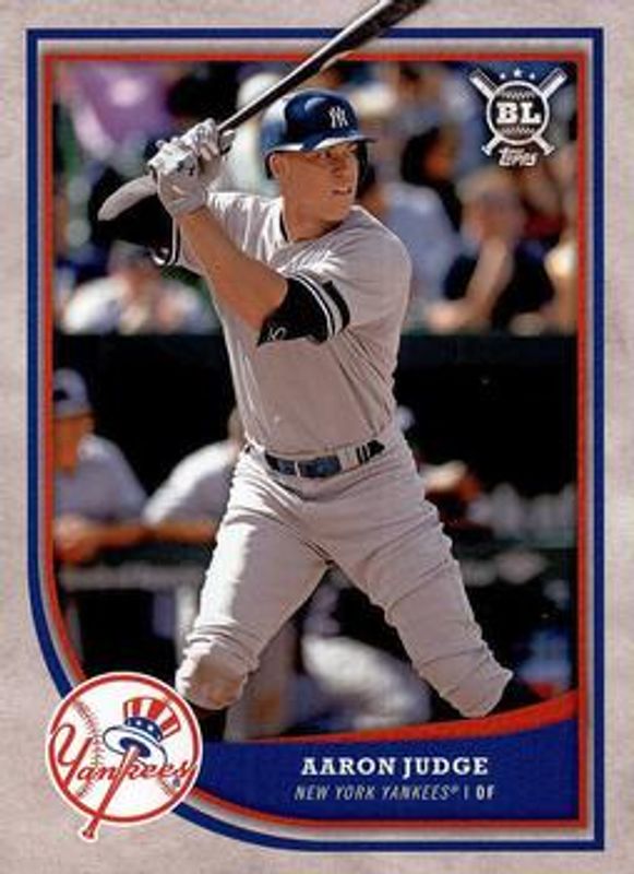 Aaron Judge 2018 Topps Big League #1 Base RAW