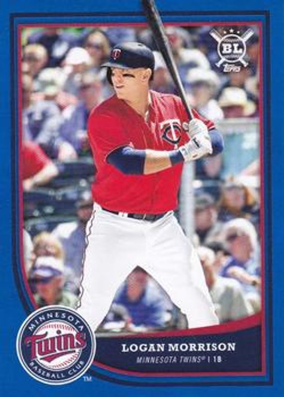 Logan Morrison 2018 Topps Big League #163 Blue RAW