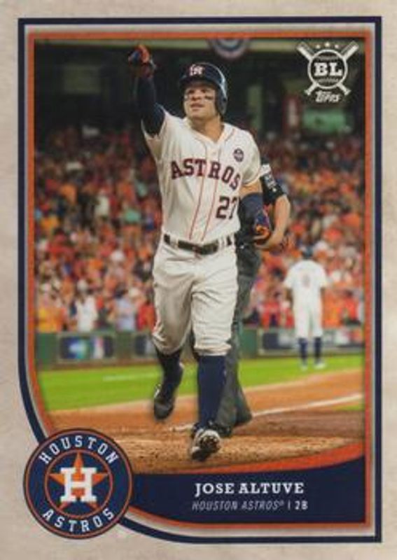Jose Altuve 2018 Topps Big League #104 Base RAW
