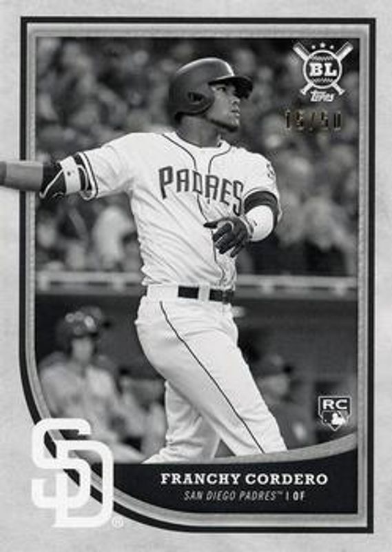 2018 Topps Big League #375 Black & White /50