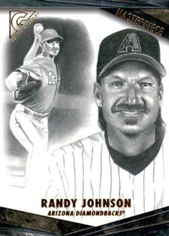 Randy Johnson 2018 Topps Gallery #M-19 Masterpiece RAW