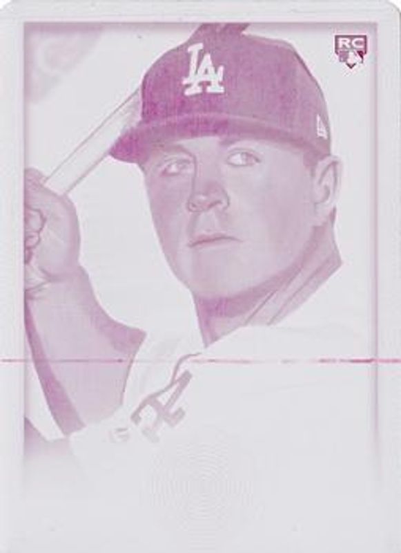 2018 Topps Gallery #111 Printing Plate Magenta /1