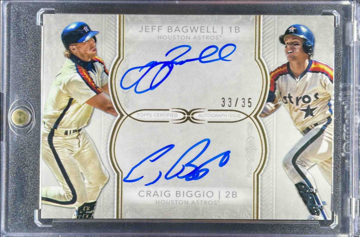 2018 Topps Definitive Collection #DAC-BB Dual Autographs Collection /35