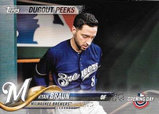 2018 Topps Opening Day #DP-RB Dugout Peeks