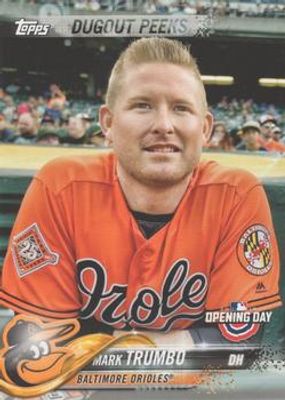 2018 Topps Opening Day #DP-MT Dugout Peeks