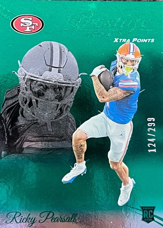 Ricky Pearsall 2024 Prestige #347 Green Xtra Points /299 Rookie RAW
