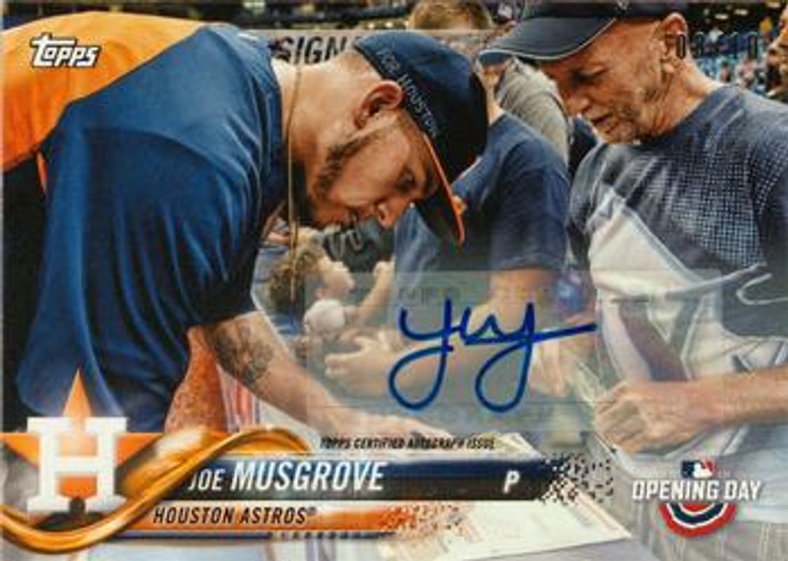 2018 Topps Opening Day #SS-JM Stadium Signatures Autographs /10