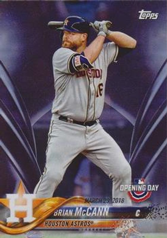 2018 Topps Opening Day #164 Purple