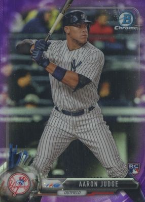 2017 Bowman Chrome #56 Purple Refractor /250 (Batting)