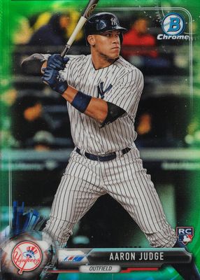 2017 Bowman Chrome #56 Green Refractor /99 (Batting)