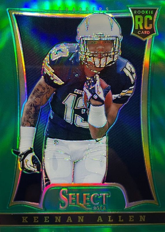 Keenan Allen 2013 Select #203 Green /15 Rookie RAW