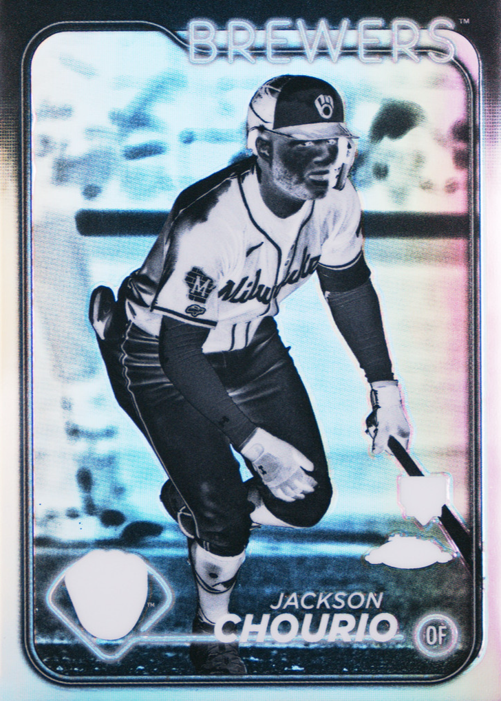 Jackson Chourio 2024 Topps Chrome #161 Negative Refractor Price