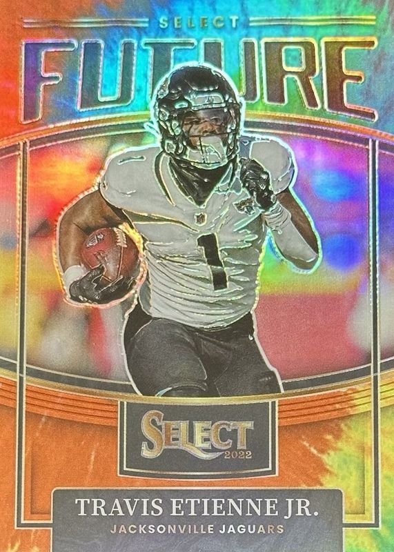 Travis Etienne Jr. 2022 Select #SF- 24 Select Future - Tie-Dye /25 RAW
