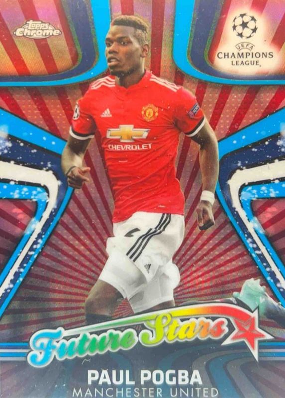 2017 Topps Chrome UEFA Champions League #FS-PP Future Stars - Red Refractor /10