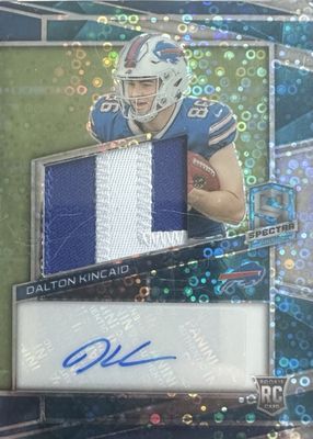 2023 Spectra #207 Rookie Patch Auto - Neon Blue /50