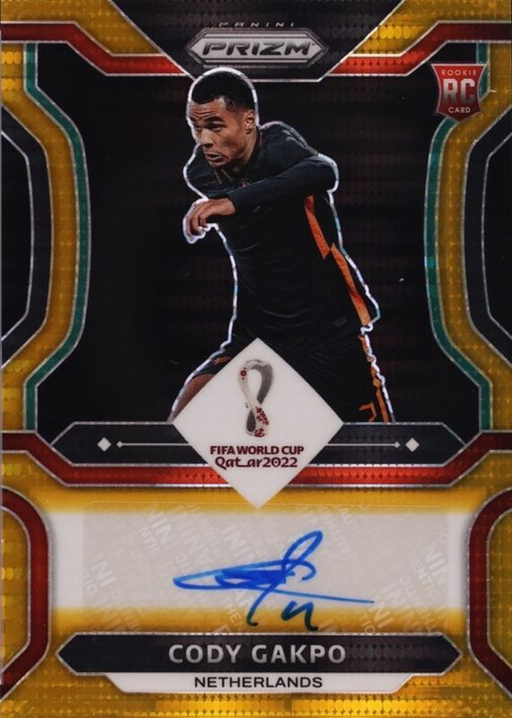 2022 Prizm World Cup #S-CGK Signatures - Breakaway Gold (/10)