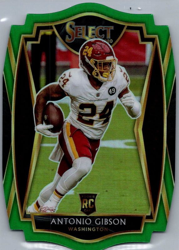 2020 Select #172 Premier Level Green Die-Cut /5