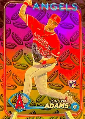 Jordyn Adams 2024 Topps Heritage #ROA-JA Real One Autographs