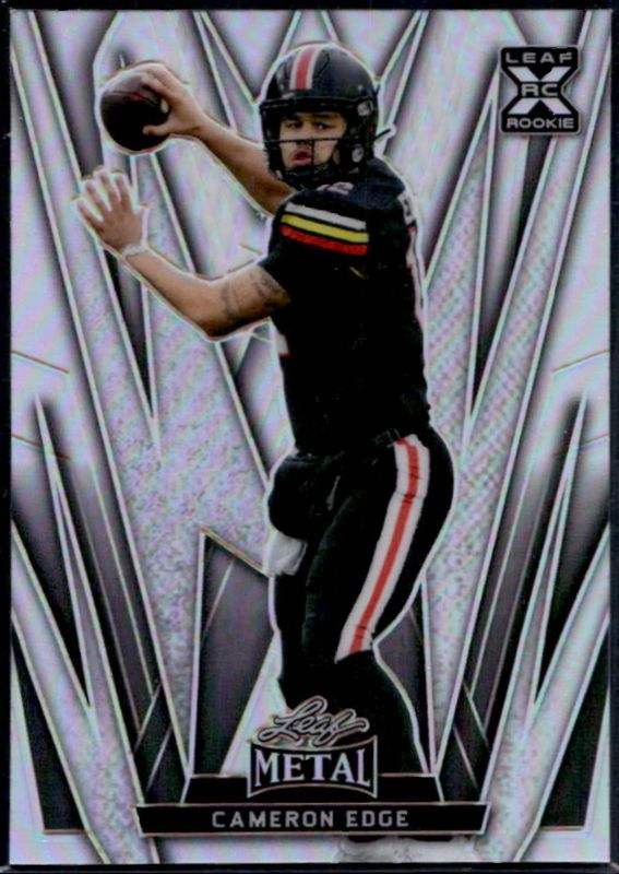 Cameron Edge 2024 Leaf Metal #121 Prismatic Silver RAW
