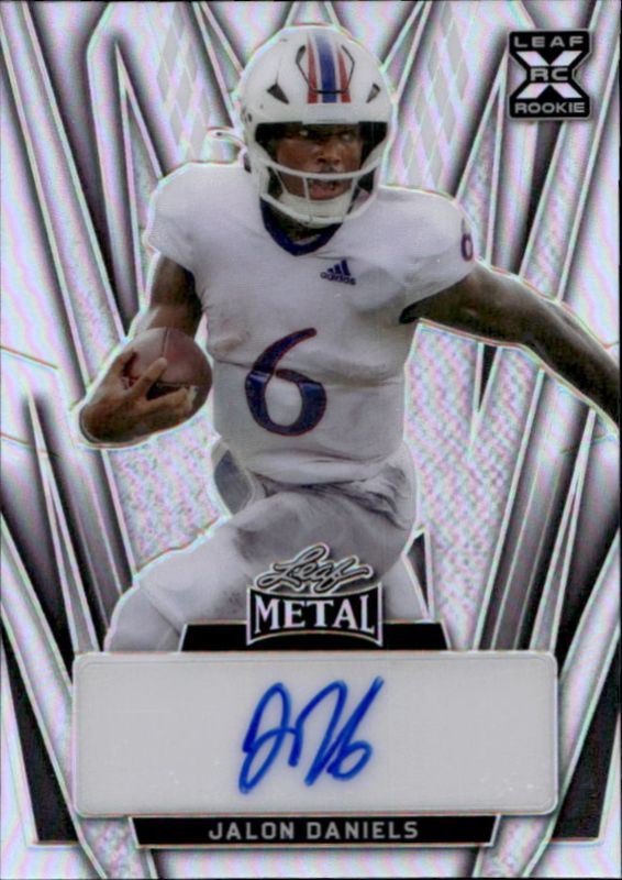 Jalon Daniels 2024 Leaf Metal #BA-JD2 Autographs - Prismatic Silver /10 RAW