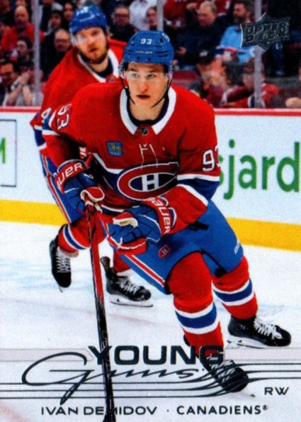 Ivan Demidov 2025 Upper Deck #205 Young Guns Base Price Guide - Sports ...