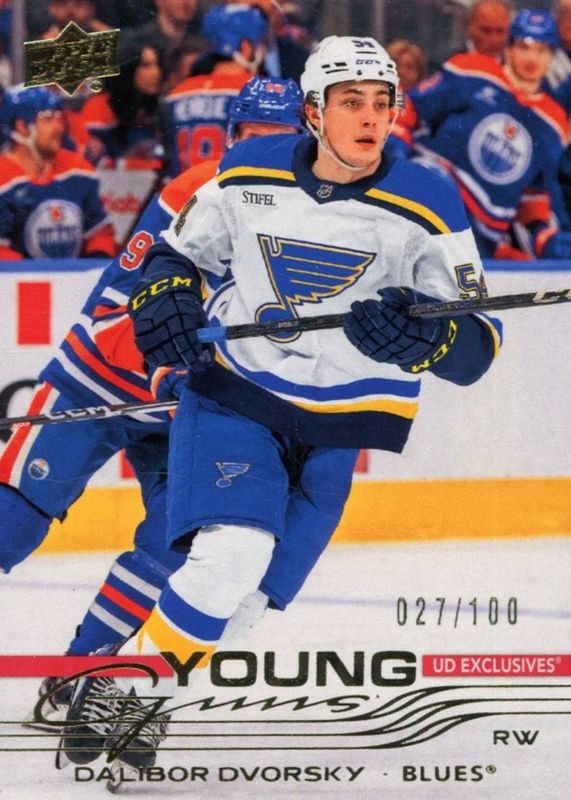 2025 Upper Deck #226 Young Guns - Exclusives /100