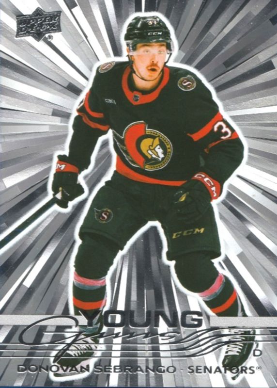 2025 Upper Deck #229 Young Guns - Outburst Silver