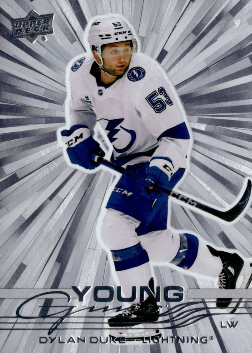 Dylan Duke 2025 Upper Deck #249 Young Guns - Outburst Silver Price ...