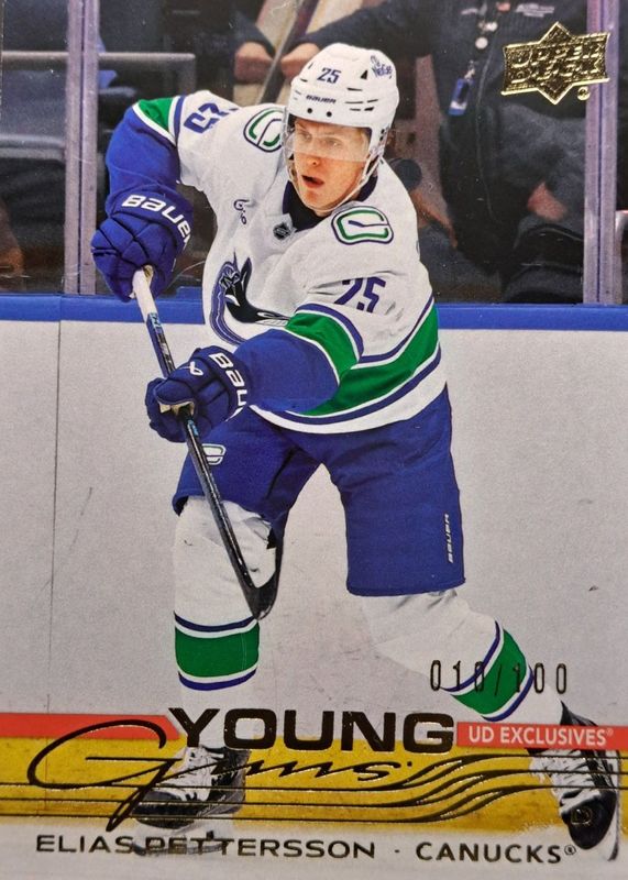 2025 Upper Deck #223 Young Guns - Exclusives /100