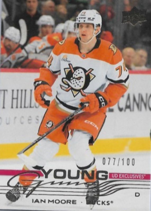 2025 Upper Deck #232 Young Guns - Exclusives /100