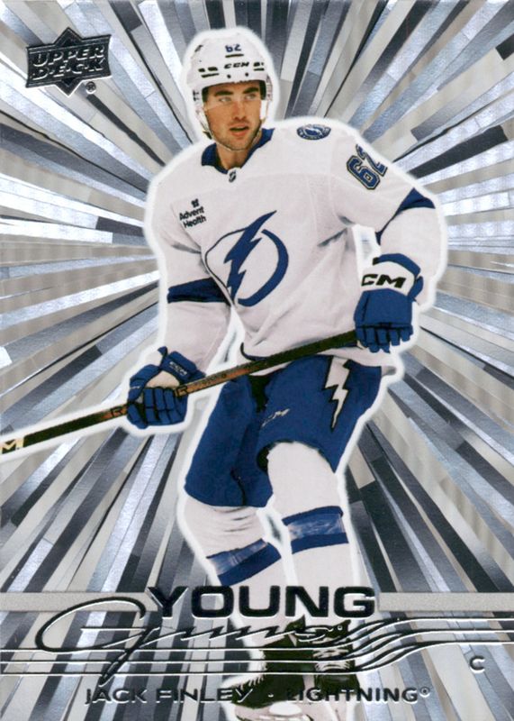 2025 Upper Deck #208 Young Guns - Outburst Silver