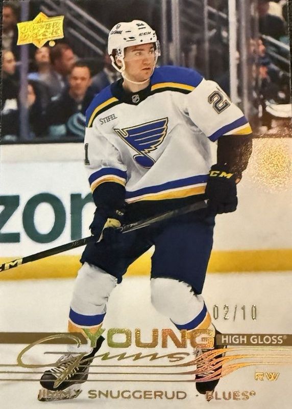 2025 Upper Deck #207 Young Guns - High Gloss /10