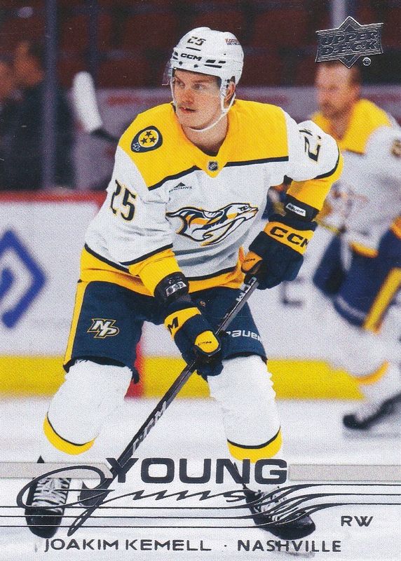 Joakim Kemell 2025 Upper Deck #237 Young Guns Base Rookie RAW
