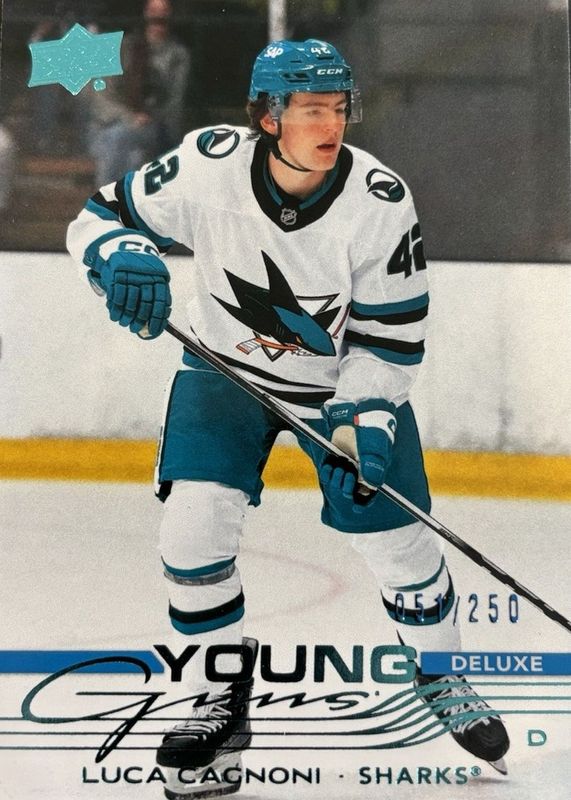 2025 Upper Deck #213 Young Guns - Deluxe /250